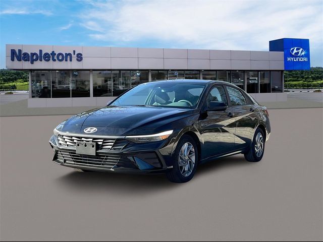 2025 Hyundai Elantra Hybrid Blue