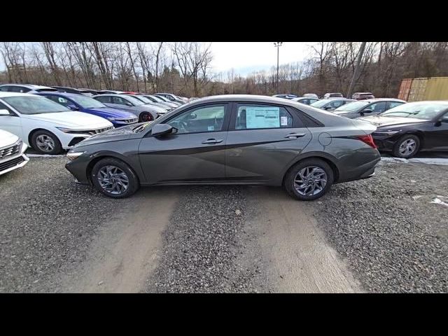 2025 Hyundai Elantra Hybrid Blue