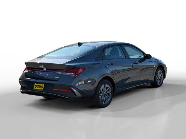 2025 Hyundai Elantra Hybrid Blue