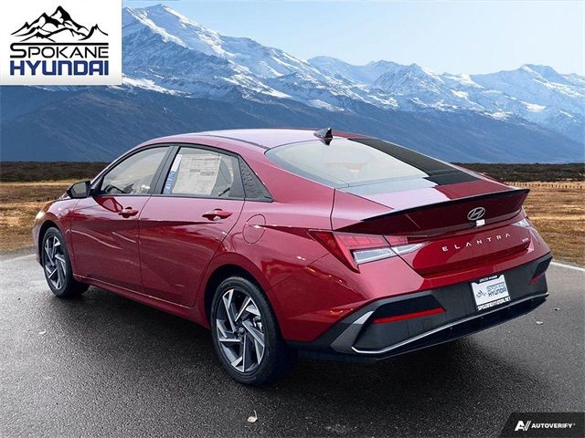 2025 Hyundai Elantra Hybrid Blue