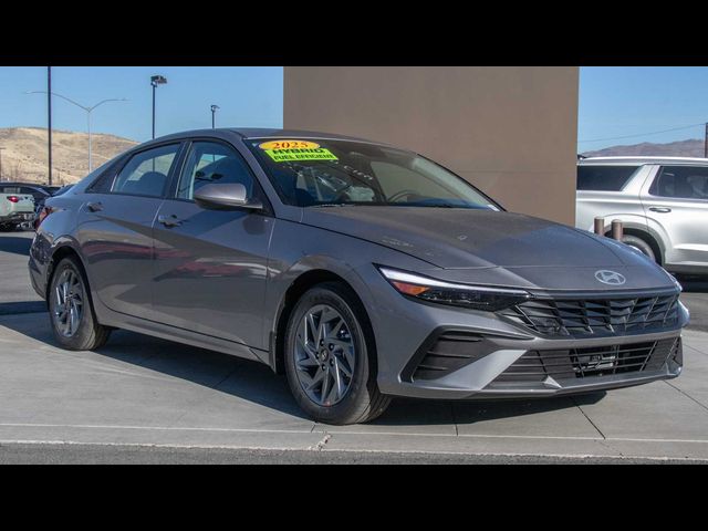 2025 Hyundai Elantra Hybrid Blue