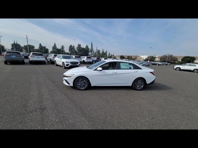 2025 Hyundai Elantra Hybrid Blue