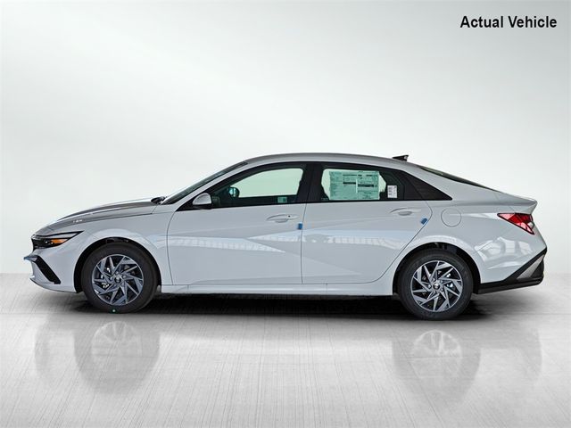 2025 Hyundai Elantra Hybrid Blue