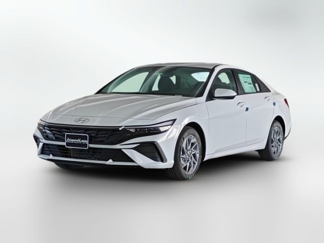 2025 Hyundai Elantra Hybrid Blue