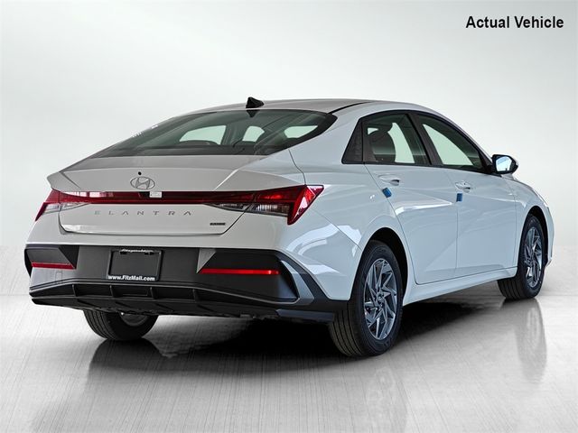 2025 Hyundai Elantra Hybrid Blue
