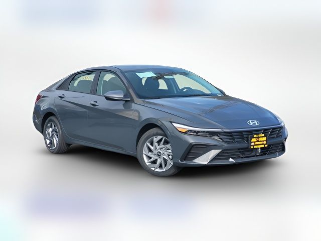 2025 Hyundai Elantra Hybrid Blue