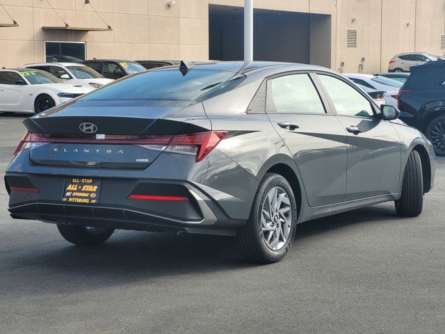 2025 Hyundai Elantra Hybrid Blue