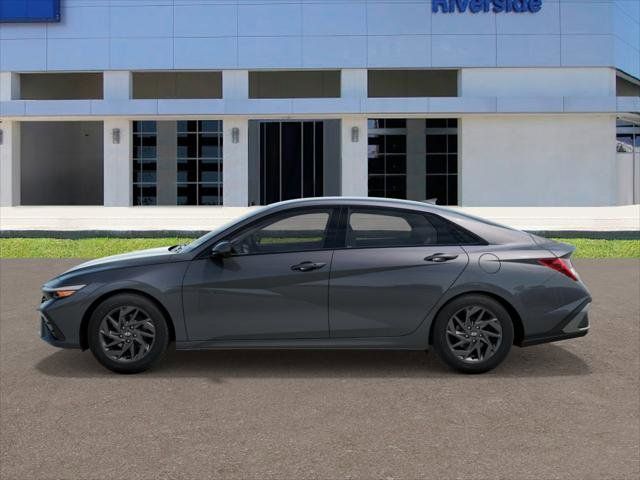 2025 Hyundai Elantra Hybrid Blue