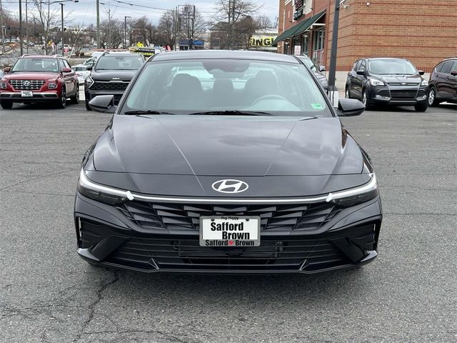 2025 Hyundai Elantra Hybrid Blue