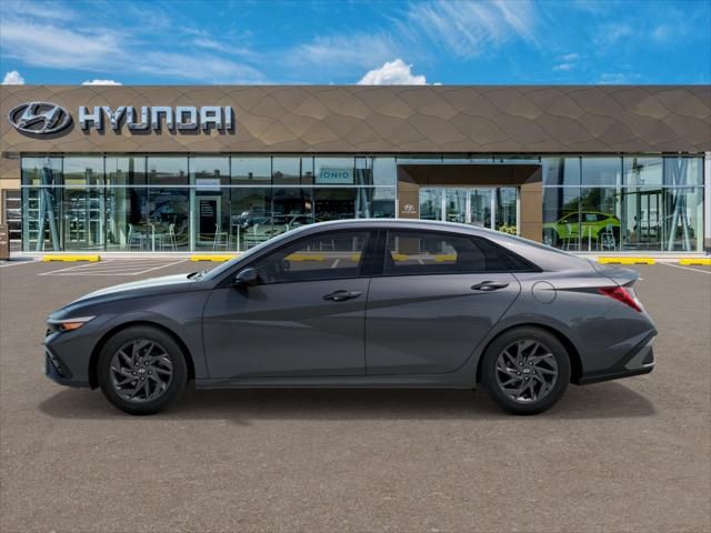 2025 Hyundai Elantra Hybrid Blue