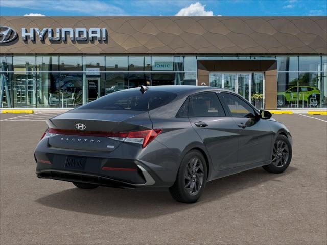 2025 Hyundai Elantra Hybrid Blue