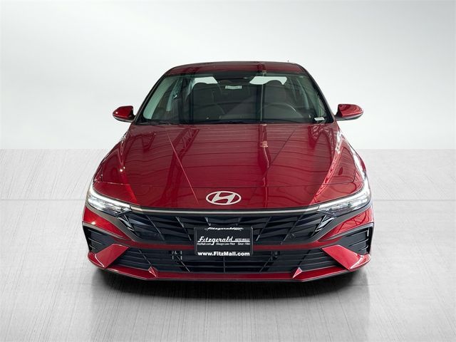 2025 Hyundai Elantra Hybrid Blue