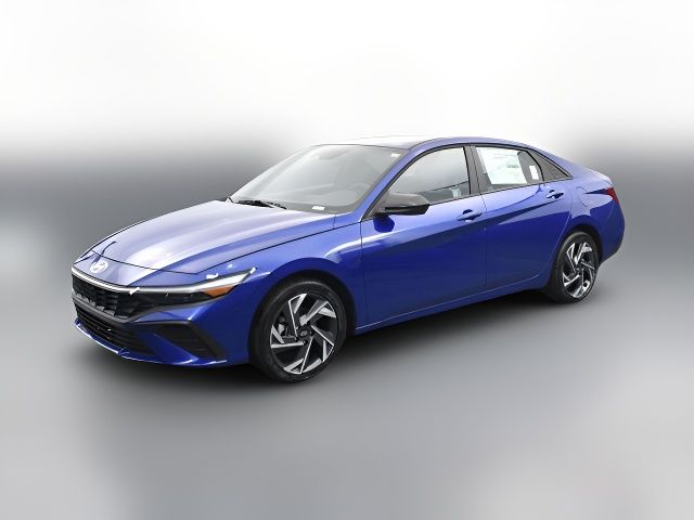 2025 Hyundai Elantra Hybrid Blue