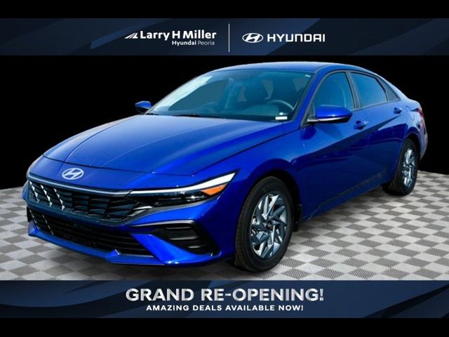 2025 Hyundai Elantra Hybrid Blue