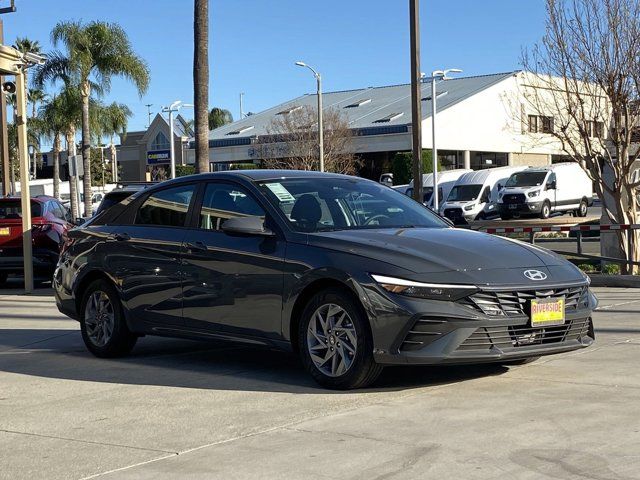 2025 Hyundai Elantra Hybrid Blue