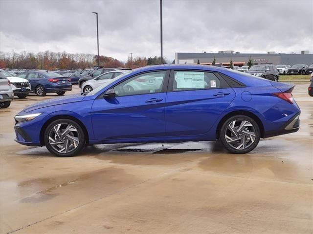 2025 Hyundai Elantra Hybrid Blue