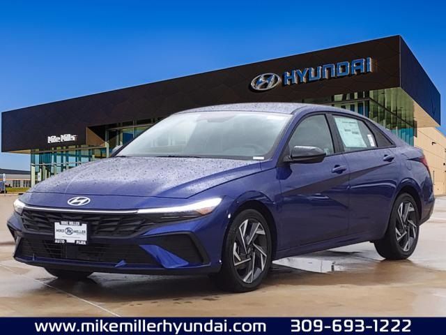 2025 Hyundai Elantra Hybrid Blue