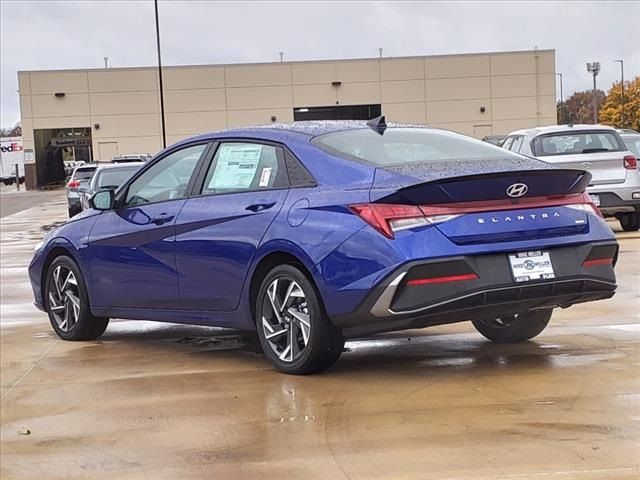 2025 Hyundai Elantra Hybrid Blue