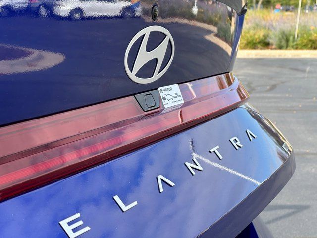 2025 Hyundai Elantra Hybrid Blue