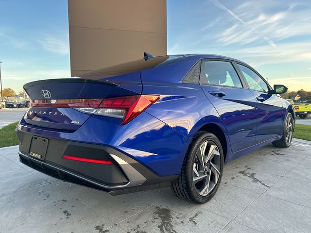 2025 Hyundai Elantra Hybrid Blue