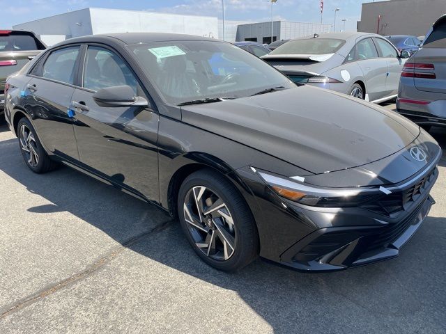 2025 Hyundai Elantra Hybrid Blue