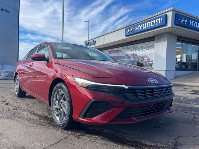 2025 Hyundai Elantra Hybrid Blue