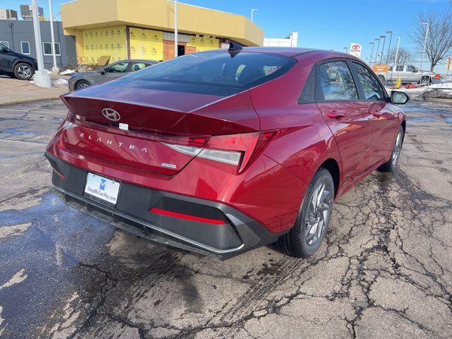 2025 Hyundai Elantra Hybrid Blue