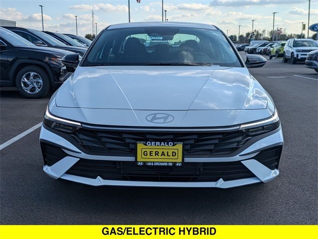 2025 Hyundai Elantra Hybrid Blue