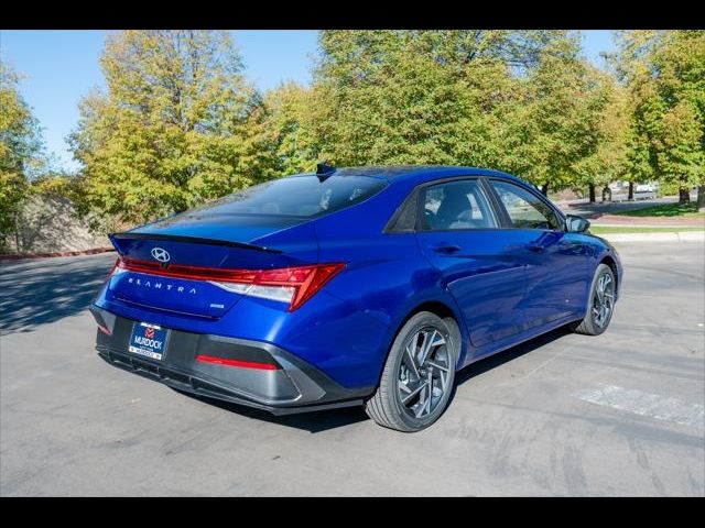 2025 Hyundai Elantra Hybrid Blue