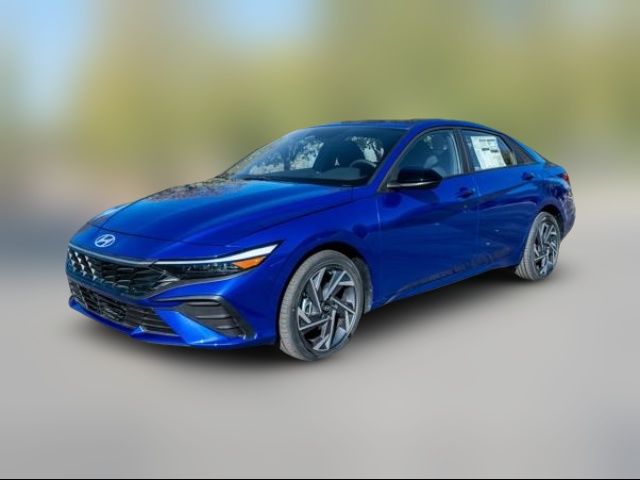 2025 Hyundai Elantra Hybrid Blue