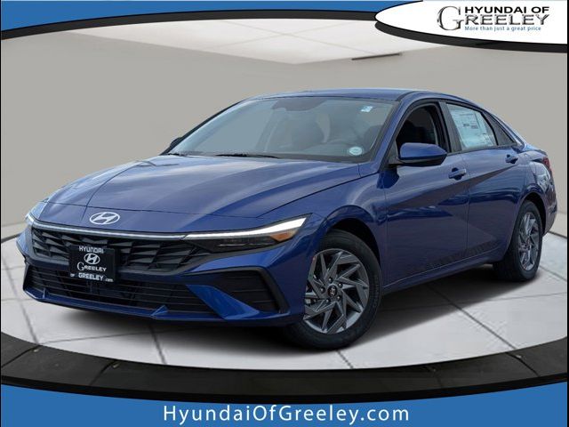 2025 Hyundai Elantra Hybrid Blue