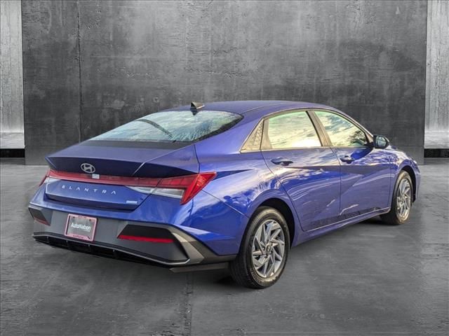 2025 Hyundai Elantra Hybrid Blue