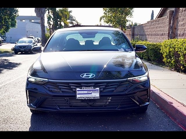 2025 Hyundai Elantra Hybrid Blue