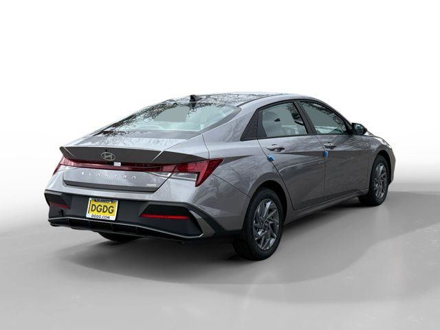 2025 Hyundai Elantra Hybrid Blue