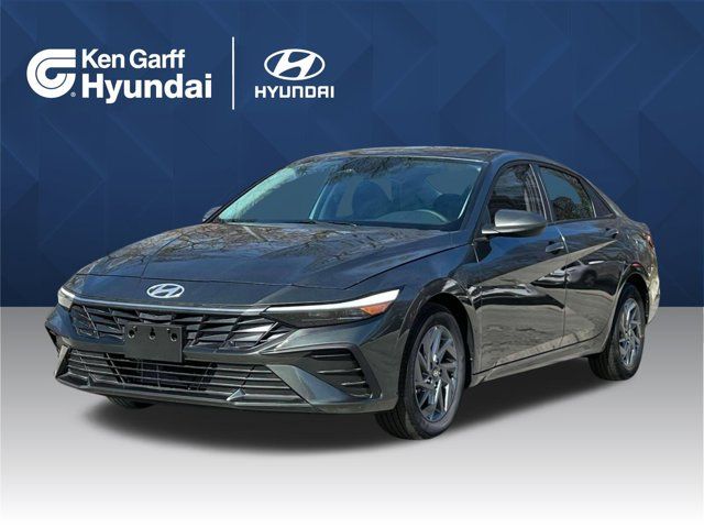 2025 Hyundai Elantra Hybrid Blue