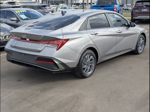 2025 Hyundai Elantra Hybrid Blue