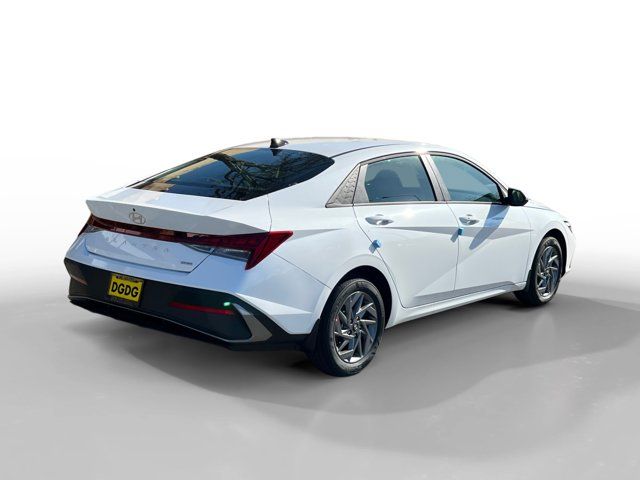 2025 Hyundai Elantra Hybrid Blue