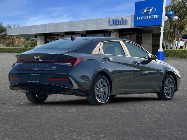 2025 Hyundai Elantra Hybrid Blue