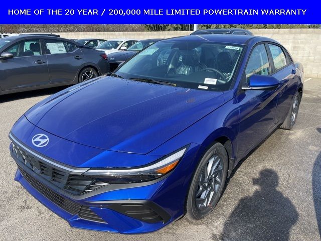 2025 Hyundai Elantra Hybrid Blue