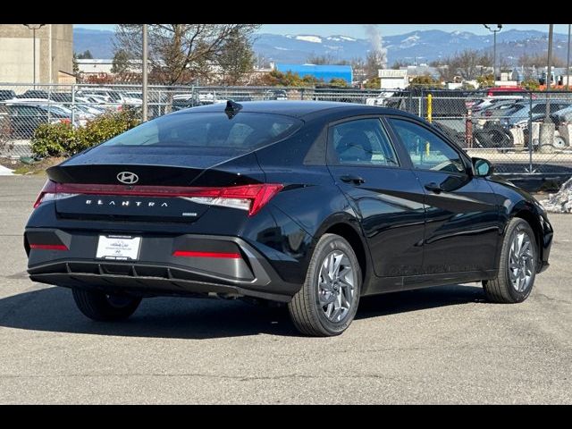 2025 Hyundai Elantra Hybrid Blue