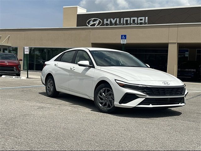 2025 Hyundai Elantra Hybrid Blue