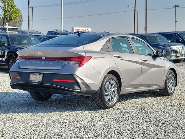 2025 Hyundai Elantra Hybrid Blue