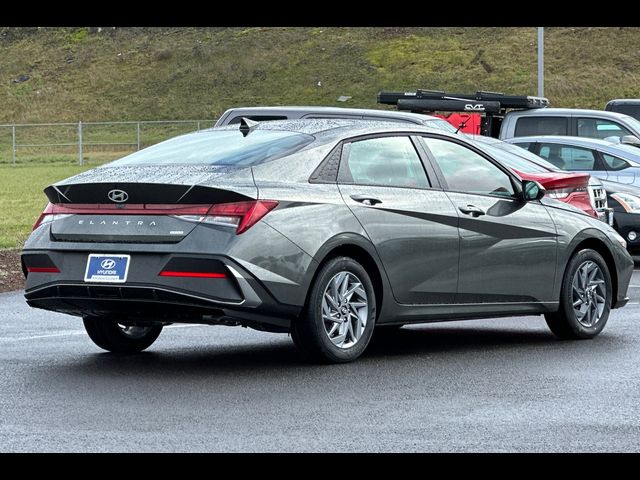 2025 Hyundai Elantra Hybrid Blue