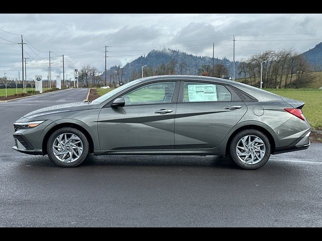 2025 Hyundai Elantra Hybrid Blue