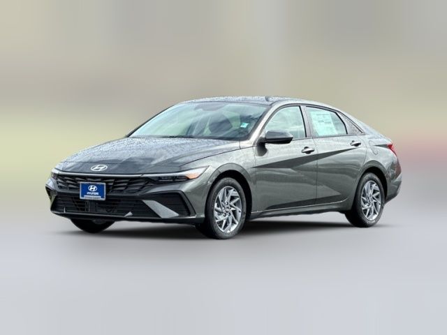 2025 Hyundai Elantra Hybrid Blue