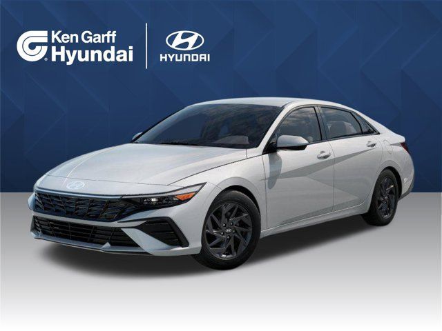 2025 Hyundai Elantra Hybrid Blue