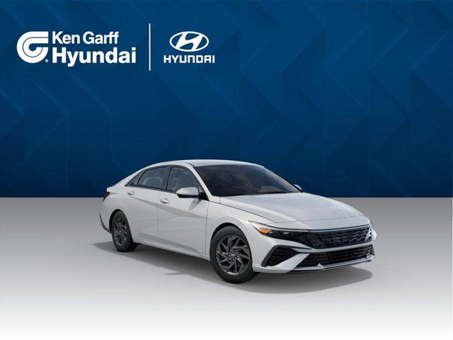 2025 Hyundai Elantra Hybrid Blue