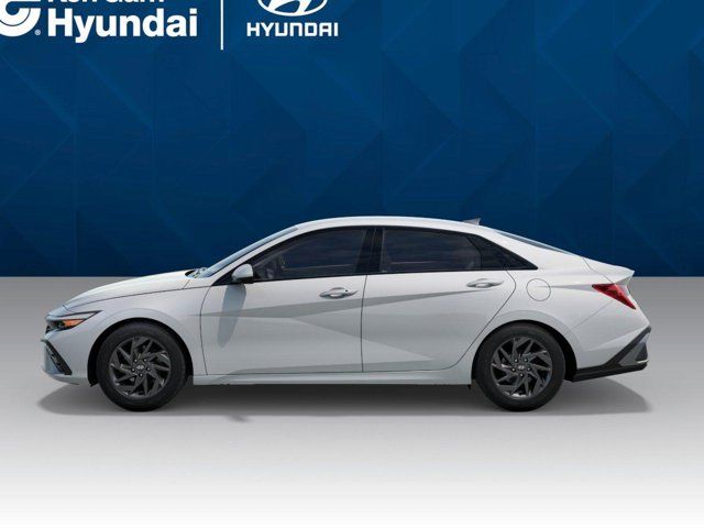 2025 Hyundai Elantra Hybrid Blue