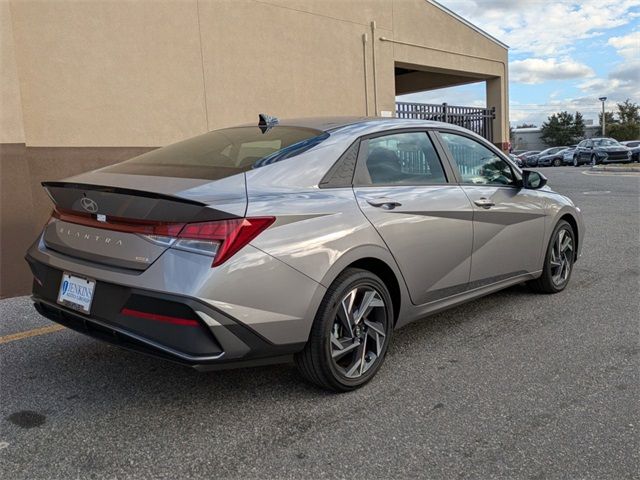 2025 Hyundai Elantra Hybrid Blue