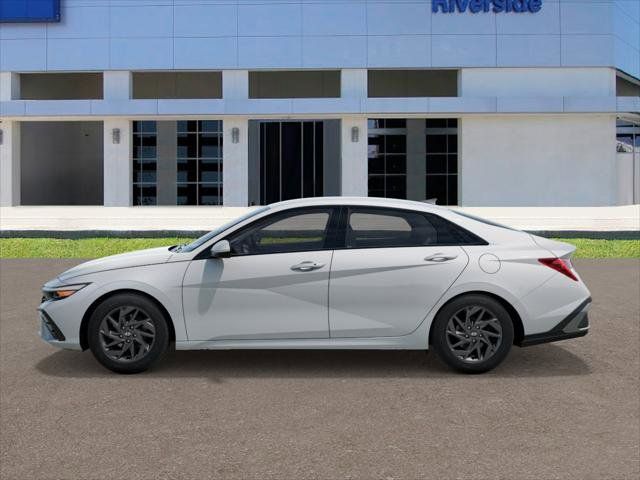 2025 Hyundai Elantra Hybrid Blue